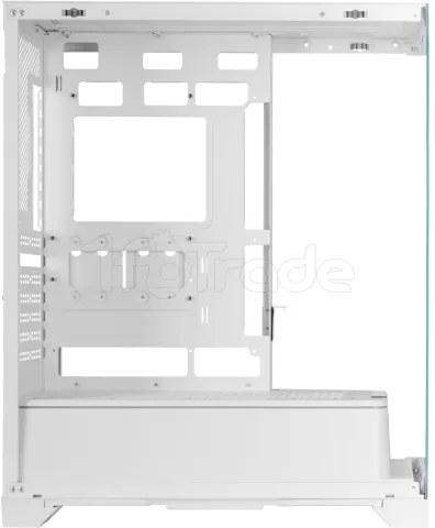 Photo de Boitier Moyen Tour ATX Mars Gaming MC-Prisme avec panneaux vitrés (Blanc)