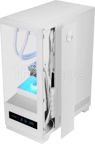 Photo de Boitier Moyen Tour ATX Mars Gaming MC-Pulsar avec panneaux vitrés (Blanc)