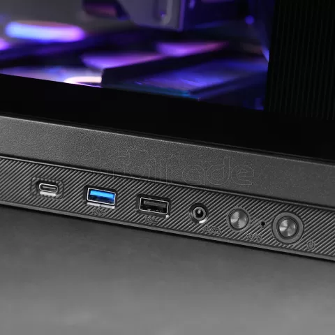 Photo de Boitier Moyen Tour ATX Mars Gaming MC-Rev RGB avec panneaux vitrés (Noir)