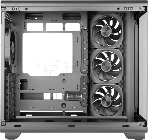 Photo de Boitier Moyen Tour ATX Mars Gaming MC-RevPro RGB avec panneaux vitrés (Noir)