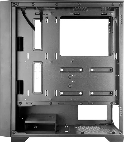 Photo de Boitier Moyen Tour ATX Mars Gaming MC-Wood avec panneau vitré (Noir/Chrome)