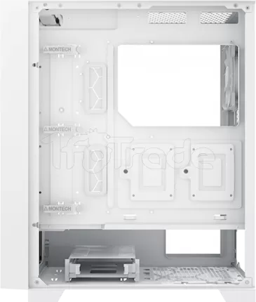 Photo de Boitier Moyen Tour ATX Montech Air 1000 Lite avec panneau vitré (Blanc)