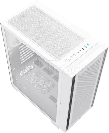 Photo de Boitier Moyen Tour ATX Montech Air 1000 Lite avec panneau vitré (Blanc)