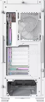 Photo de Boitier Moyen Tour ATX Montech Sky Two RGB avec panneaux vitrés (Blanc)