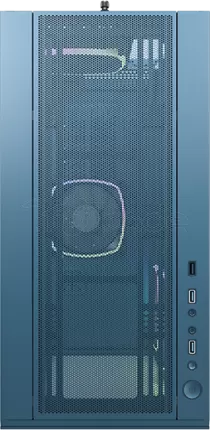 Photo de Boitier Moyen Tour ATX Montech Sky Two RGB avec panneaux vitrés (Bleu)