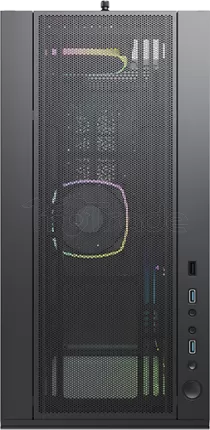 Photo de Boitier Moyen Tour ATX Montech Sky Two RGB avec panneaux vitrés (Noir)