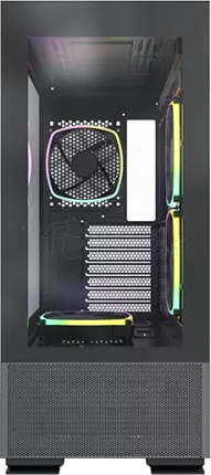 Photo de Boitier Moyen Tour ATX Montech Sky Two RGB avec panneaux vitrés (Noir)
