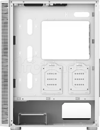 Photo de Boitier Moyen Tour ATX Montech X3 Glass RGB avec panneaux vitrés (Blanc)