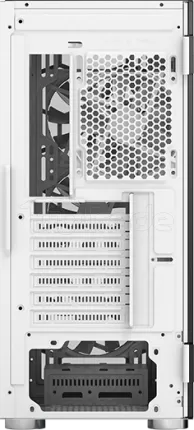 Photo de Boitier Moyen Tour ATX Montech X3 Glass RGB avec panneaux vitrés (Blanc)