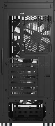 Photo de Boitier Moyen Tour ATX Montech X3 Glass RGB avec panneaux vitrés (Noir)