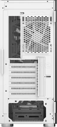 Photo de Boitier Moyen Tour ATX Montech X3 Mesh RGB avec panneau vitré (Blanc)