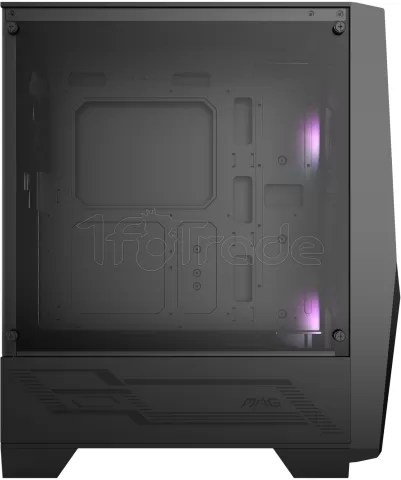 Photo de Boitier Moyen Tour ATX MSI Mag Forge 100R RGB avec panneau vitré (Noir)