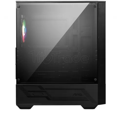 Photo de Boitier Moyen Tour ATX MSI Mag Forge 110R RGB avec panneau vitré (Noir)