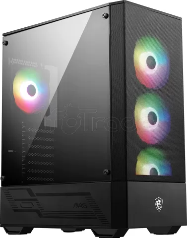 Photo de Boitier Moyen Tour ATX MSI Mag Forge 112R RGB avec panneau vitré (Noir)