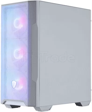 Photo de Boitier Moyen Tour ATX MSI Mag Forge M100R RGB avec panneau vitré (Blanc)