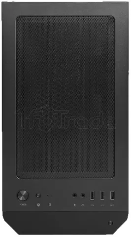 Photo de Boitier Moyen Tour ATX MSI Mag Forge M100R RGB avec panneau vitré (Noir)