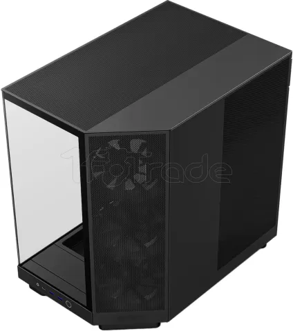Photo de Boitier Moyen Tour ATX NZXT H6 Flow avec panneaux vitrés (Noir)