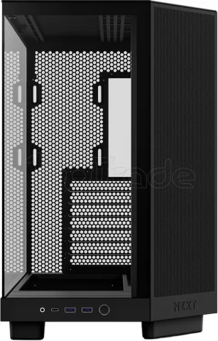 Photo de Boitier Moyen Tour ATX NZXT H6 Flow avec panneaux vitrés (Noir)