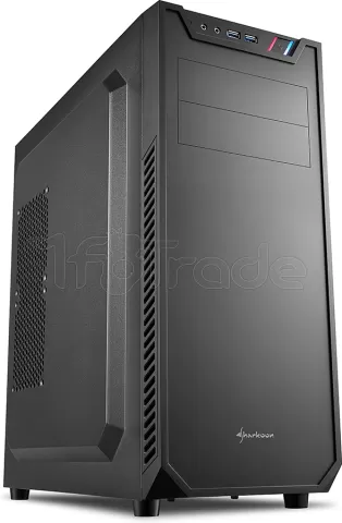 Boîtier PC - Sharkoon - VS4-V - Tour midi - ATX - USB/Audio - Noir