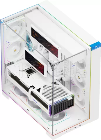 Photo de Boitier Moyen Tour ATX Thermalright TR-A70 Vision RGB avec panneaux vitrés (Blanc)