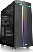 Photo de Boitier Moyen Tour ATX Thermaltake H590 RGB avec panneaux vitrés (Noir)