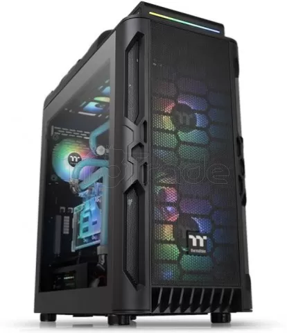 Boîtier PC Moyen Tour Thermaltake H330 TG Noir - Panneau Vitré Trempé, Filtres Anti-Poussière, USB 3.0