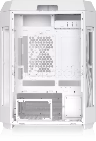 Photo de Boitier Moyen Tour ATX Thermaltake The Tower 600 avec panneaux vitrés (Blanc)