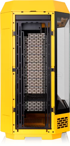Photo de Boitier Moyen Tour ATX Thermaltake The Tower 600 avec panneaux vitrés (Jaune)