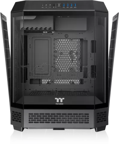 Photo de Boitier Moyen Tour ATX Thermaltake The Tower 600 avec panneaux vitrés (Noir)