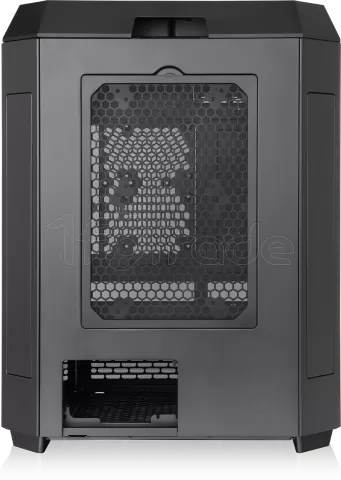 Photo de Boitier Moyen Tour ATX Thermaltake The Tower 600 avec panneaux vitrés (Noir)
