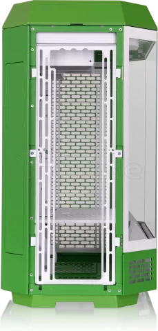 Photo de Boitier Moyen Tour ATX Thermaltake The Tower 600 avec panneaux vitrés (Vert/Blanc)