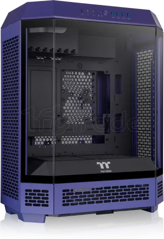Photo de Boitier Moyen Tour ATX Thermaltake The Tower 600 avec panneaux vitrés (Violet)