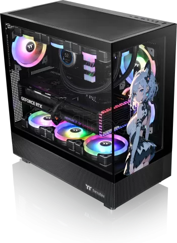 Photo de Boitier Moyen Tour ATX Thermaltake View 270 SP Edition RGB avec panneau vitré (Noir)
