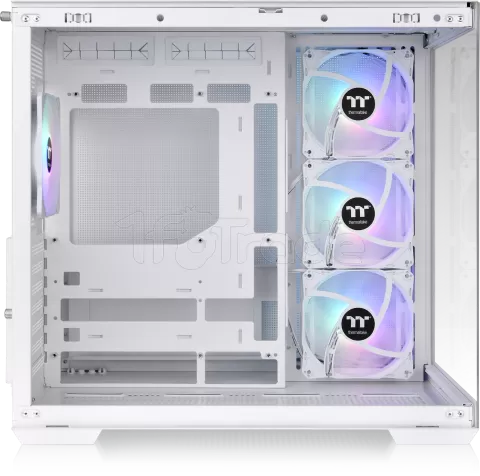 Photo de Boitier Moyen Tour ATX Thermaltake View 380 TG RGB avec panneaux vitrés (Blanc)