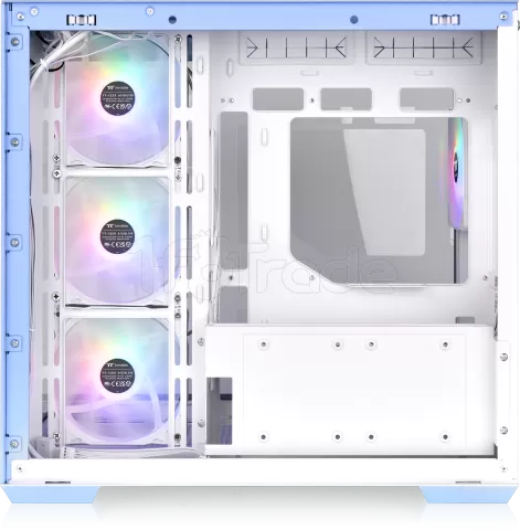 Photo de Boitier Moyen Tour ATX Thermaltake View 380 TG RGB avec panneaux vitrés (Bleu)