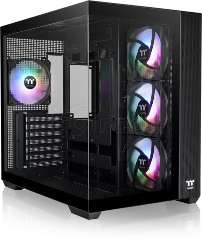 Photo de Boitier Moyen Tour ATX Thermaltake View 380 TG RGB avec panneaux vitrés (Noir)