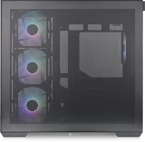 Photo de Boitier Moyen Tour ATX Thermaltake View 380 TG RGB avec panneaux vitrés (Noir)
