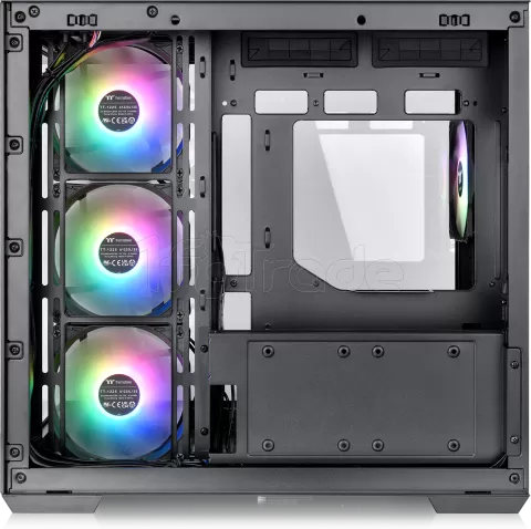 Photo de Boitier Moyen Tour ATX Thermaltake View 380 TG RGB avec panneaux vitrés (Noir)