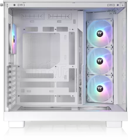 Photo de Boitier Moyen Tour ATX Thermaltake View 380 XL TG RGB avec panneaux vitrés (Blanc)