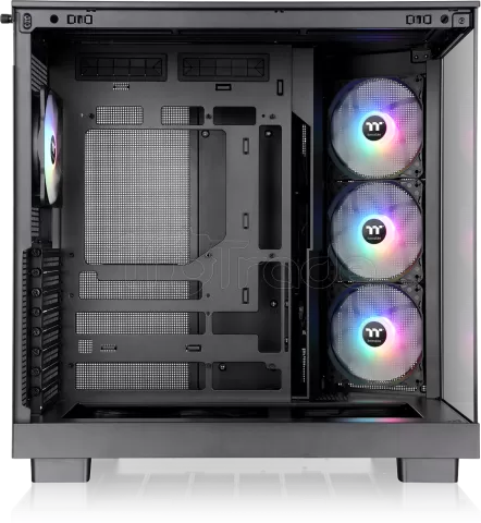 Photo de Boitier Moyen Tour ATX Thermaltake View 380 XL TG RGB avec panneaux vitrés (Noir)