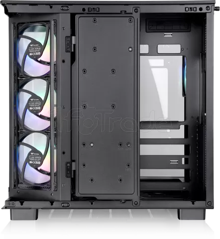 Photo de Boitier Moyen Tour ATX Thermaltake View 380 XL TG RGB avec panneaux vitrés (Noir)