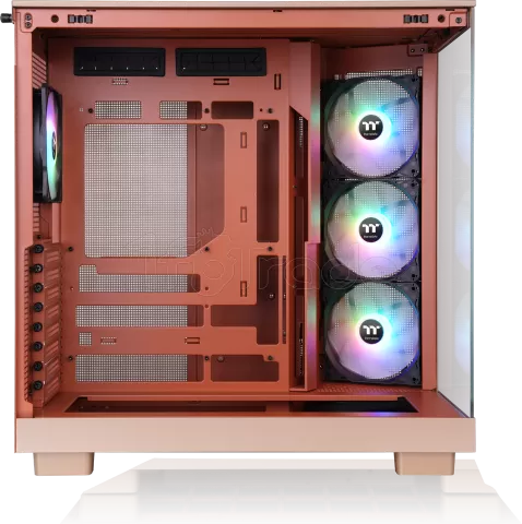 Photo de Boitier Moyen Tour ATX Thermaltake View 380 XL TG RGB avec panneaux vitrés (Rouge)
