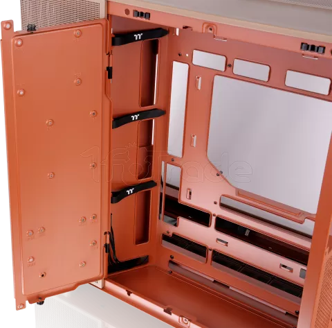 Photo de Boitier Moyen Tour ATX Thermaltake View 380 XL TG RGB avec panneaux vitrés (Rouge)