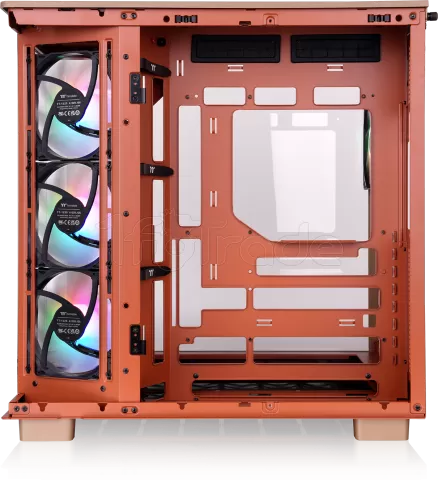 Photo de Boitier Moyen Tour ATX Thermaltake View 380 XL TG RGB avec panneaux vitrés (Rouge)