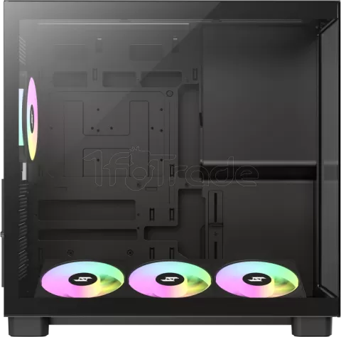 Photo de Boitier Moyen Tour ATX Xeron Nex C53 RGB avec panneaux vitrés (Noir)