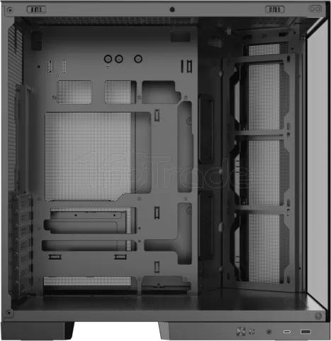 Photo de Boitier Moyen Tour ATX Xigmatek Aqua 7 RGB avec panneaux vitrés (Noir)