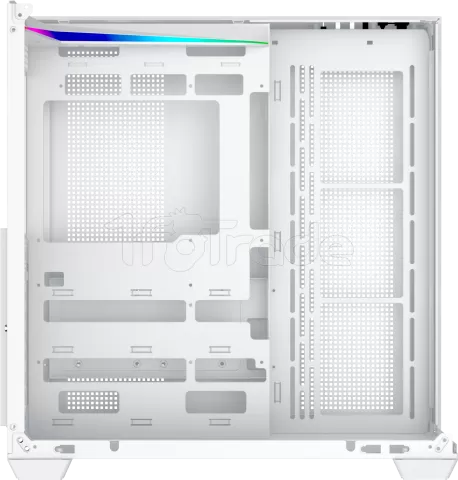 Photo de Boitier Moyen Tour ATX Xigmatek Aqua V RGB avec panneaux vitrés (Blanc)