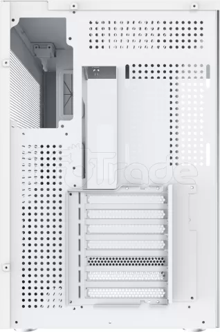 Photo de Boitier Moyen Tour ATX Xigmatek Aquarius Pro RGB avec panneaux vitrés (Blanc)