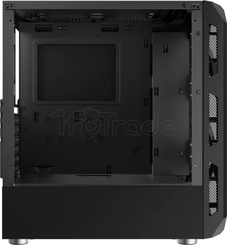 Photo de Boitier Moyen Tour ATX Xigmatek Lamiya RGB avec panneaux vitrés (Noir)