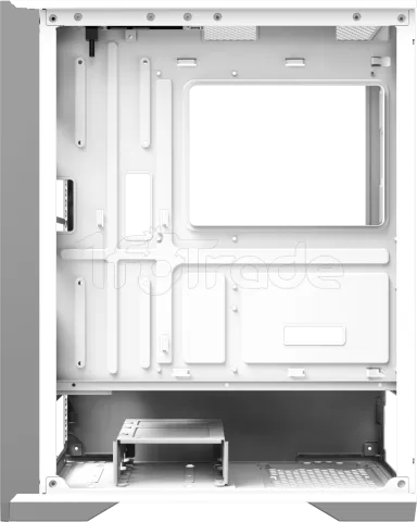 Photo de Boitier Moyen Tour ATX Xigmatek Lux S avec panneau vitré (Blanc)